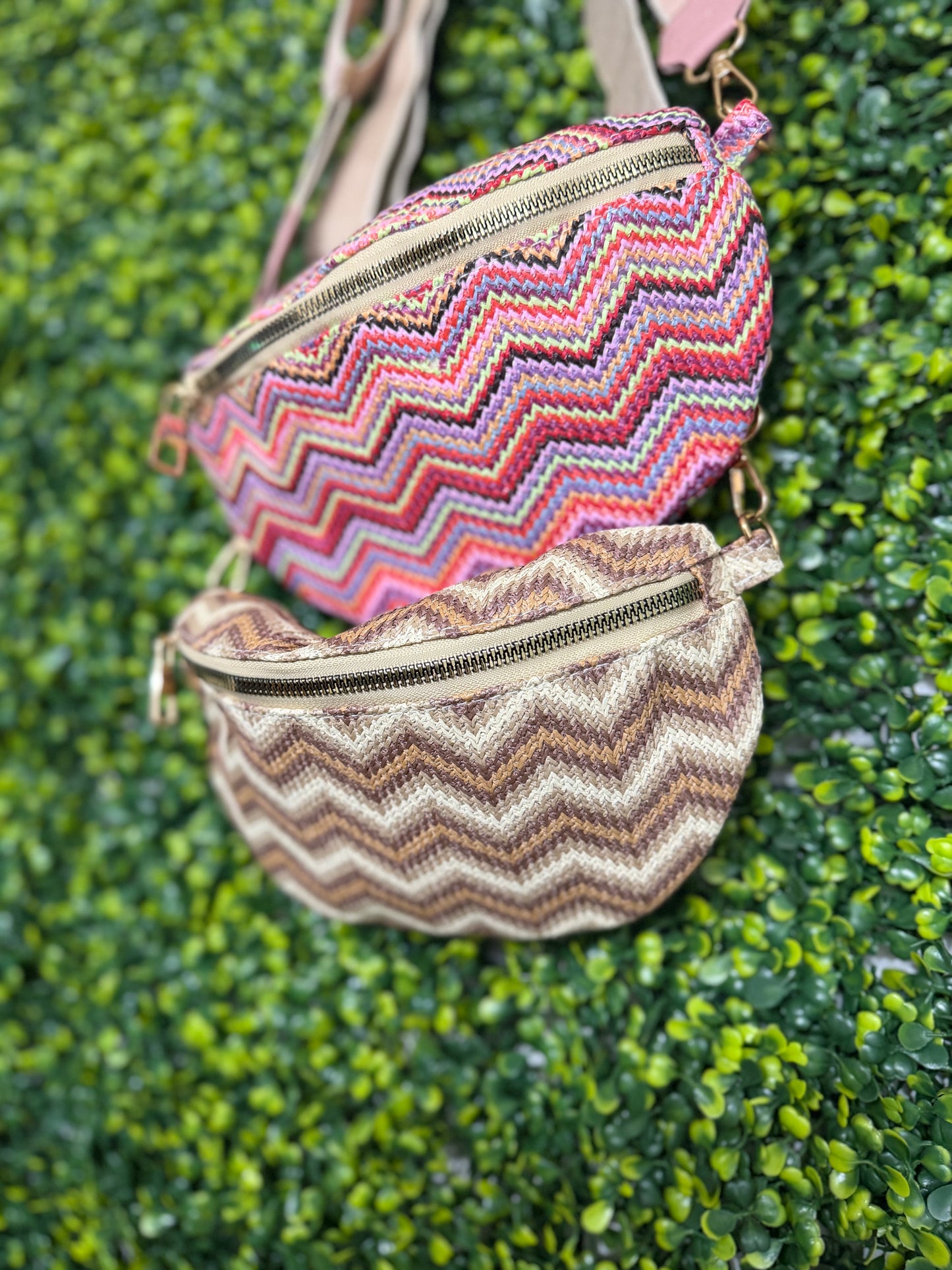 New Arrival Zigzag Crossbody