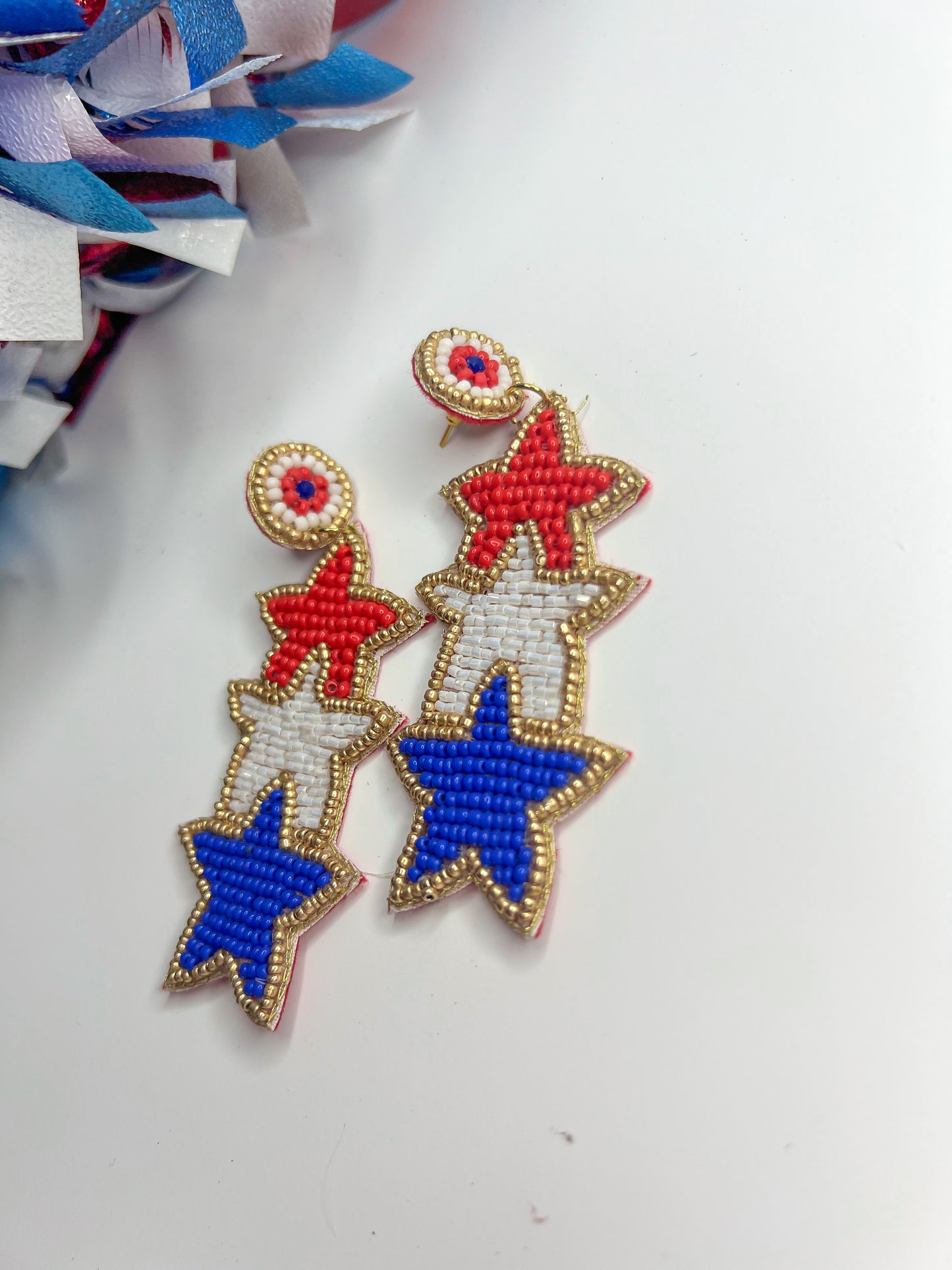 Red, White and Blue Stars