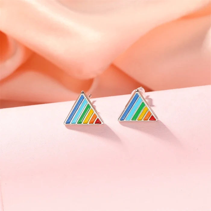 Rainbow Studs