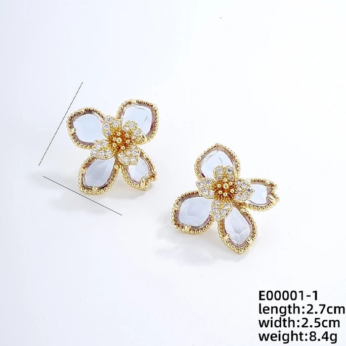 Sweet Flower Studs