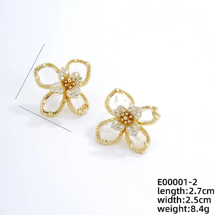 Sweet Flower Studs