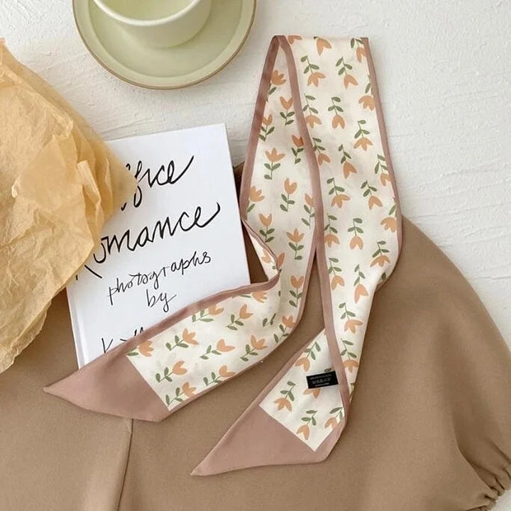 Silk Scarf Necklace