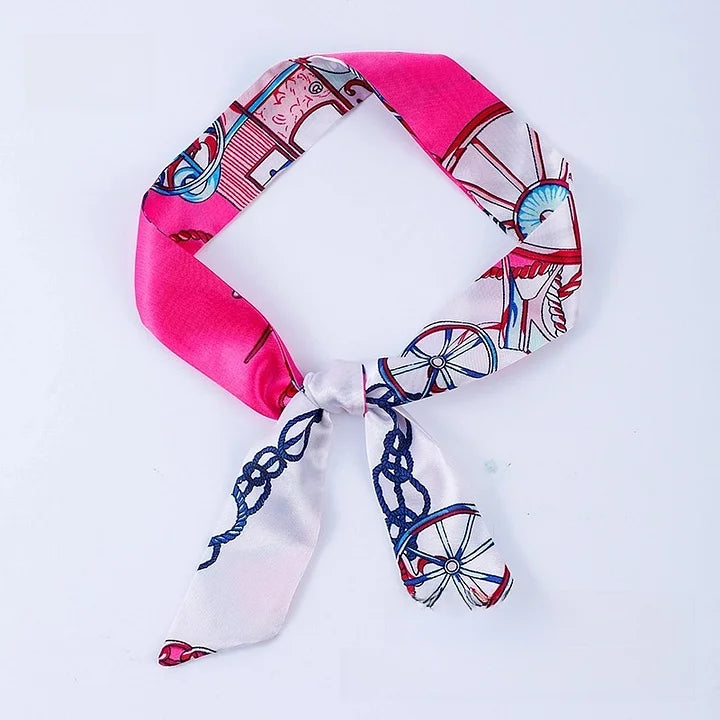 Silk Scarf Necklace