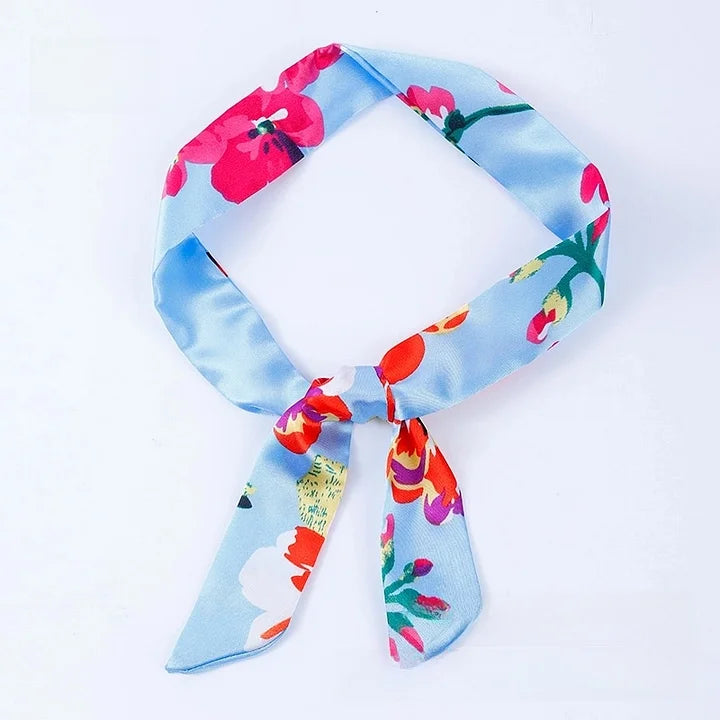 Silk Scarf Necklace