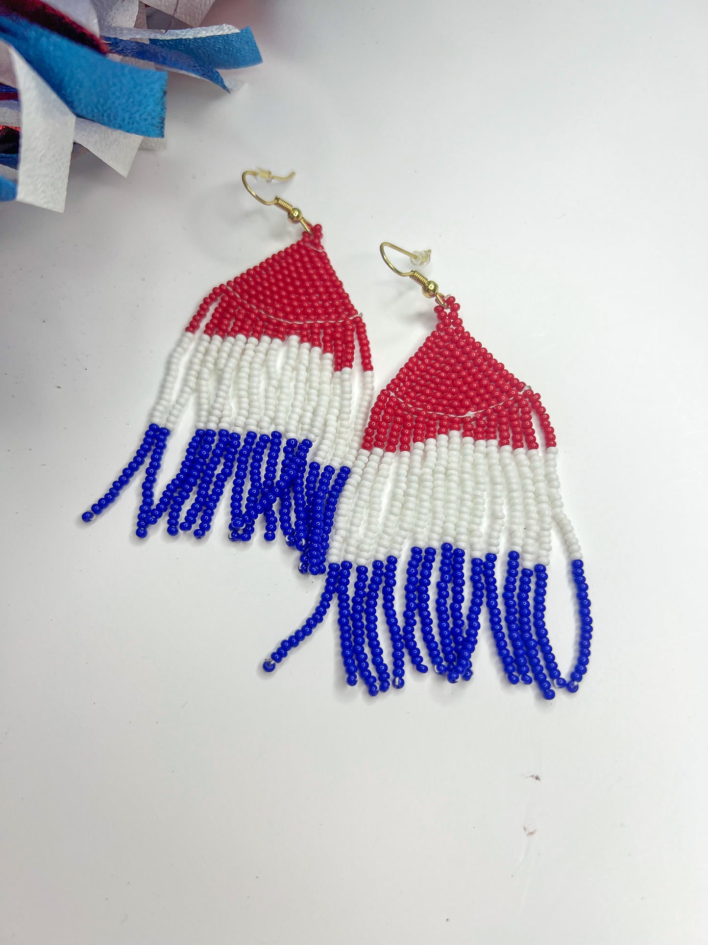 Red, White and Blue Tassel