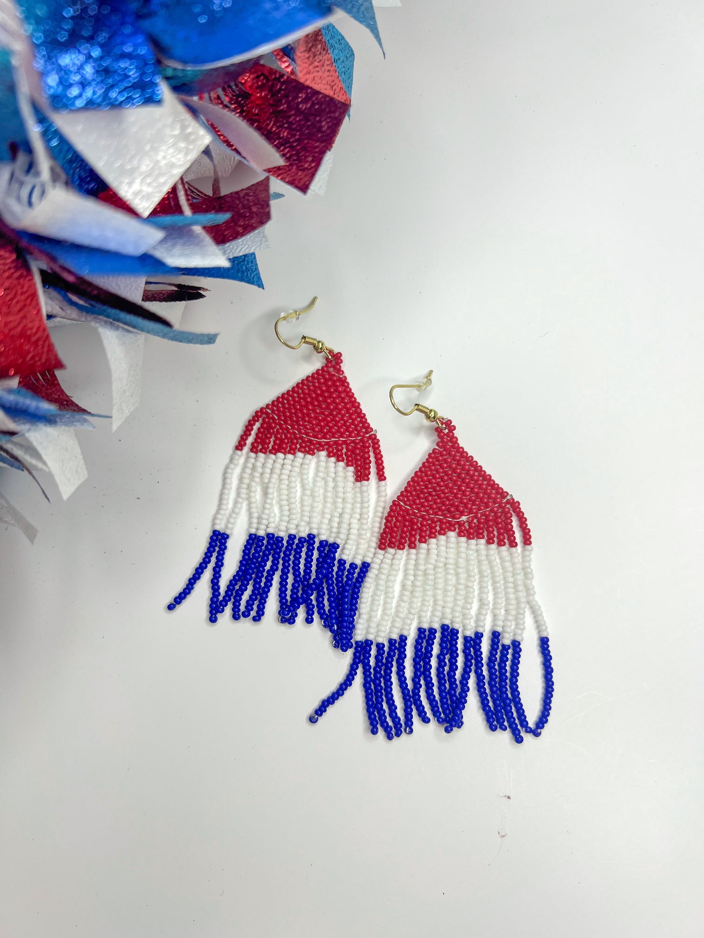 Red, White and Blue Tassel