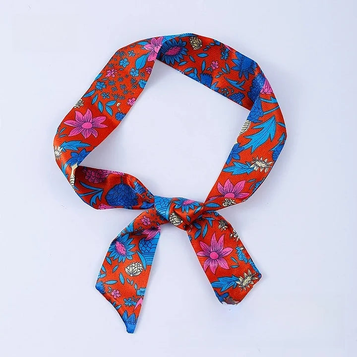 Silk Scarf Necklace