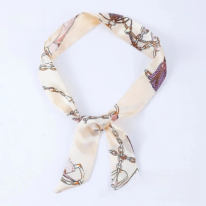 Silk Scarf Necklace