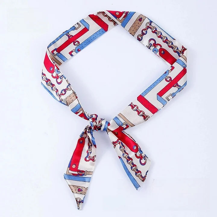Silk Scarf Necklace