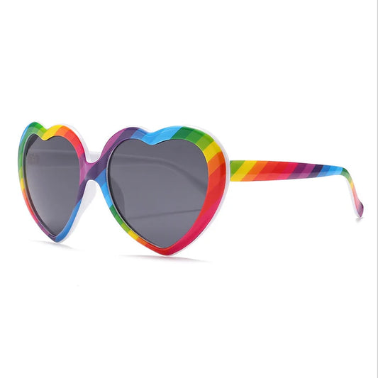 Heart Shape Pc Heart Shape Full Frame Women's Sunglasses