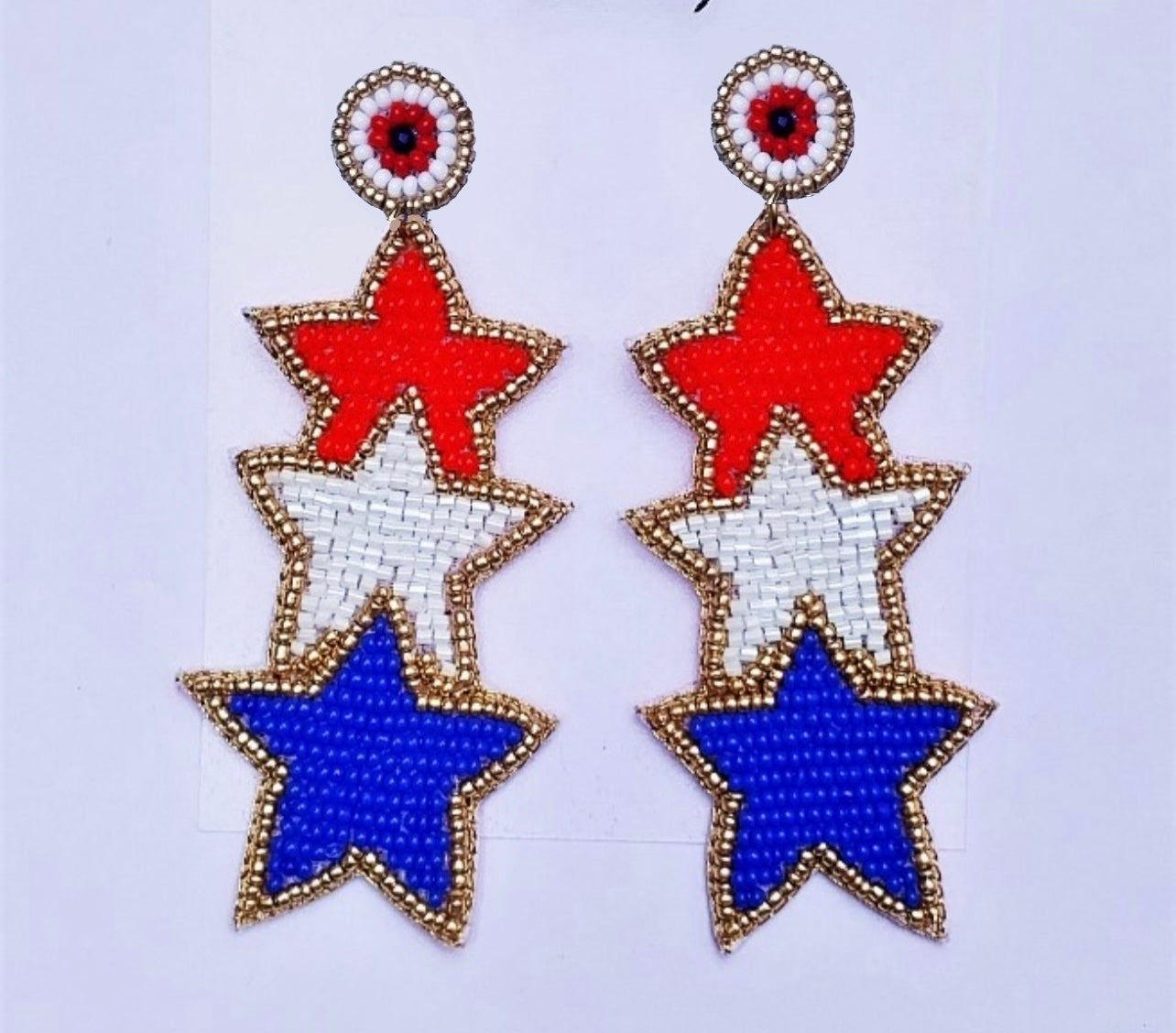 Red, White and Blue Stars