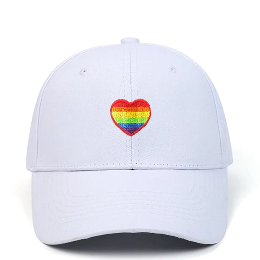 Rainbow Embroidery Baseball Cap