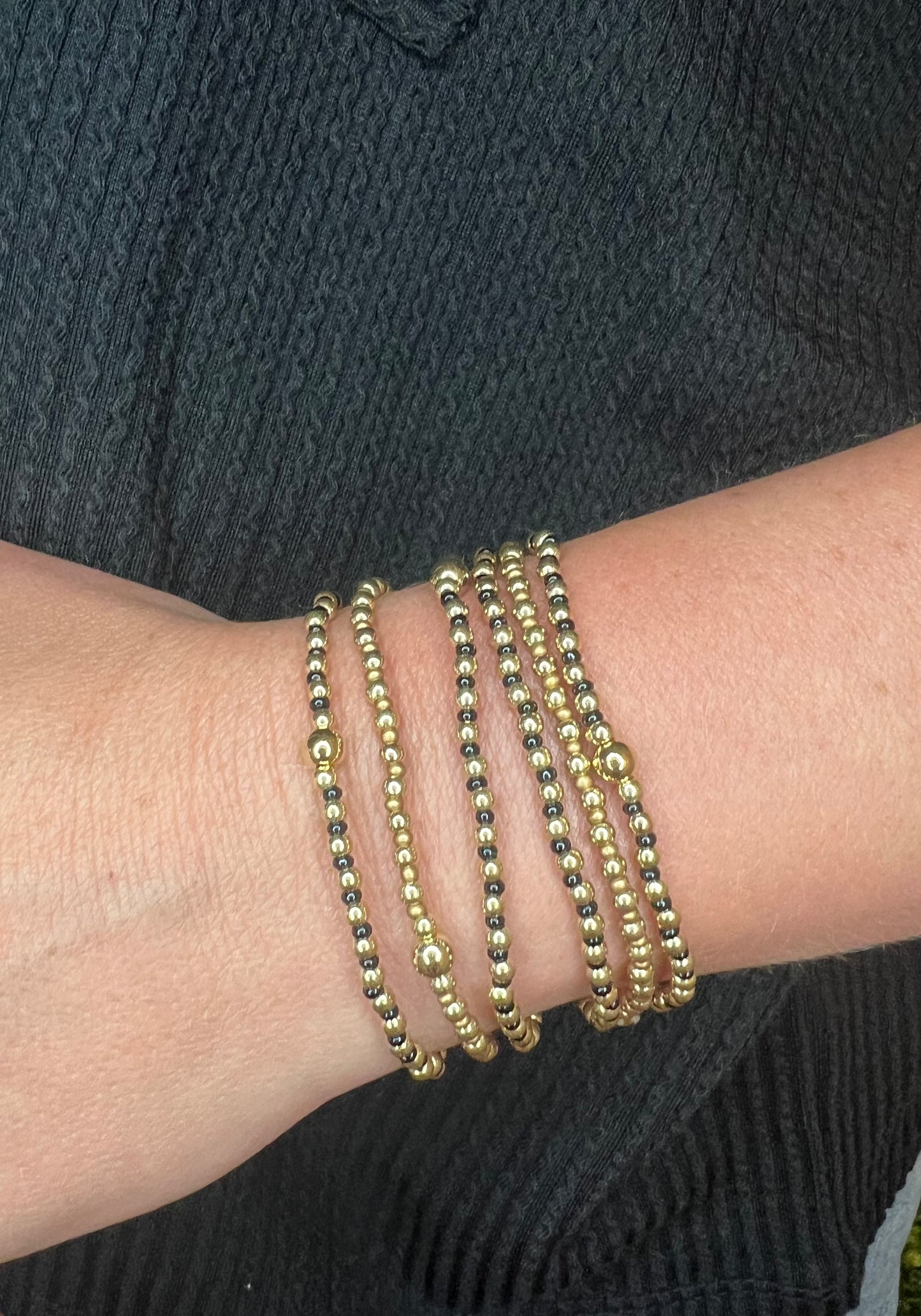 Dainty Stretchy Beaded Bracelets