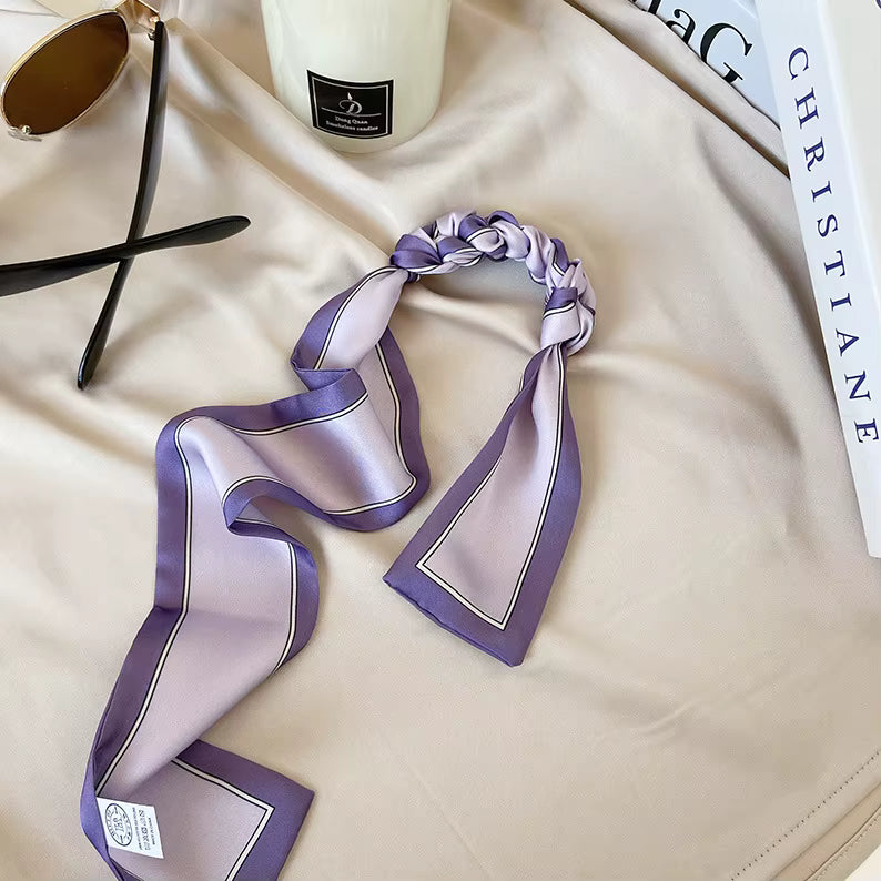 Silk Scarf Necklace