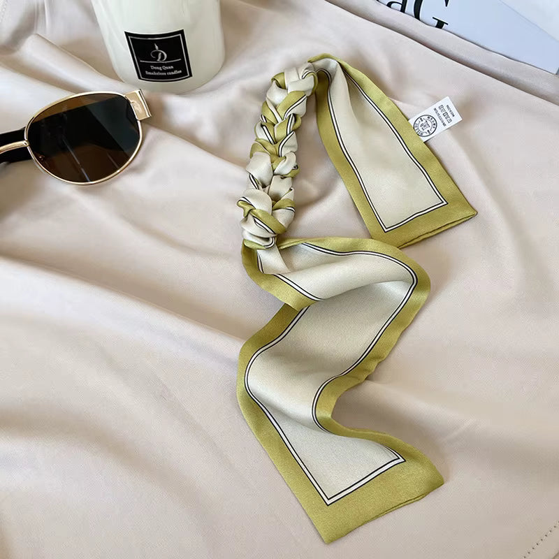 Silk Scarf Necklace