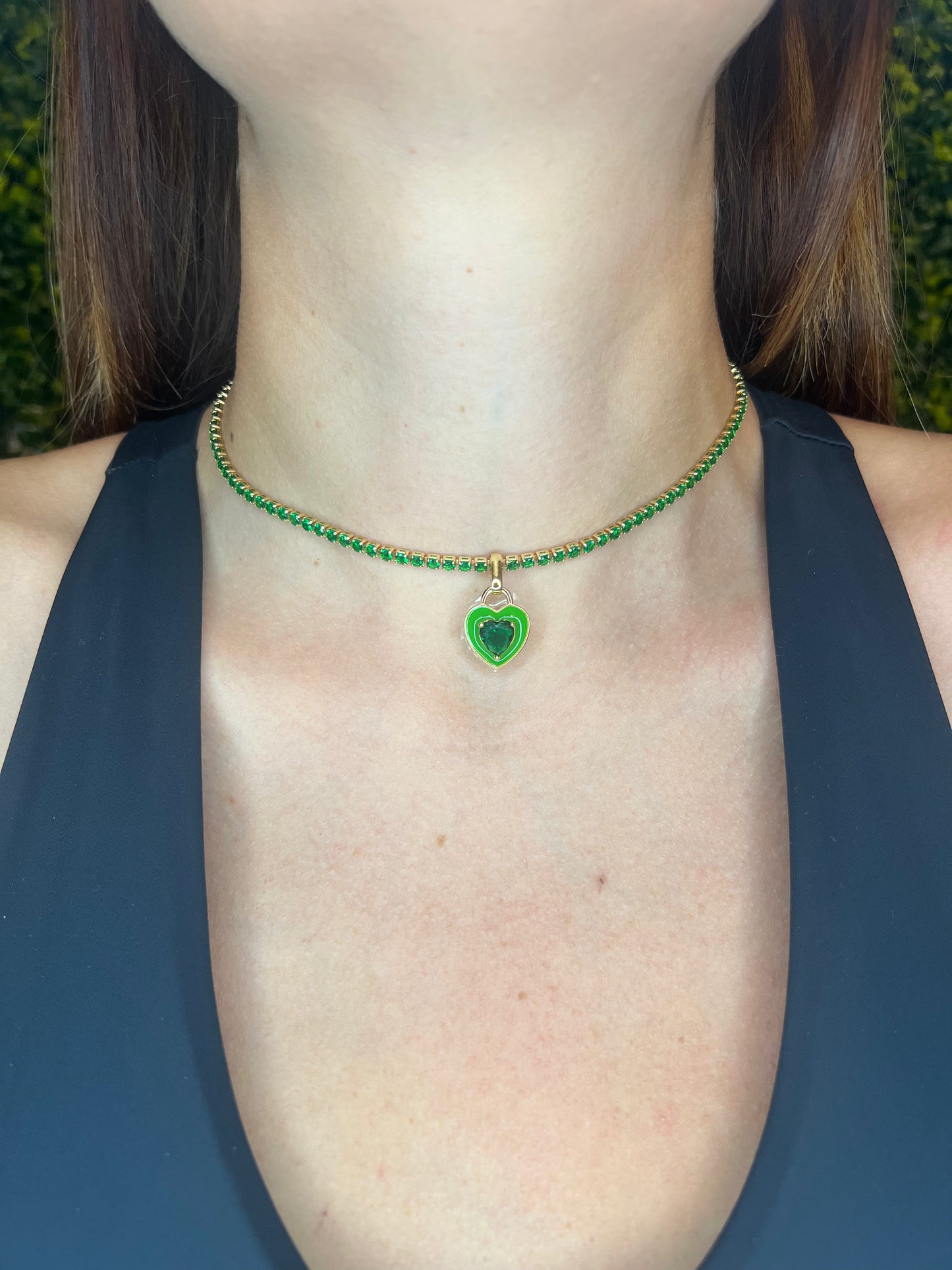 Candy Color Link Chain Set