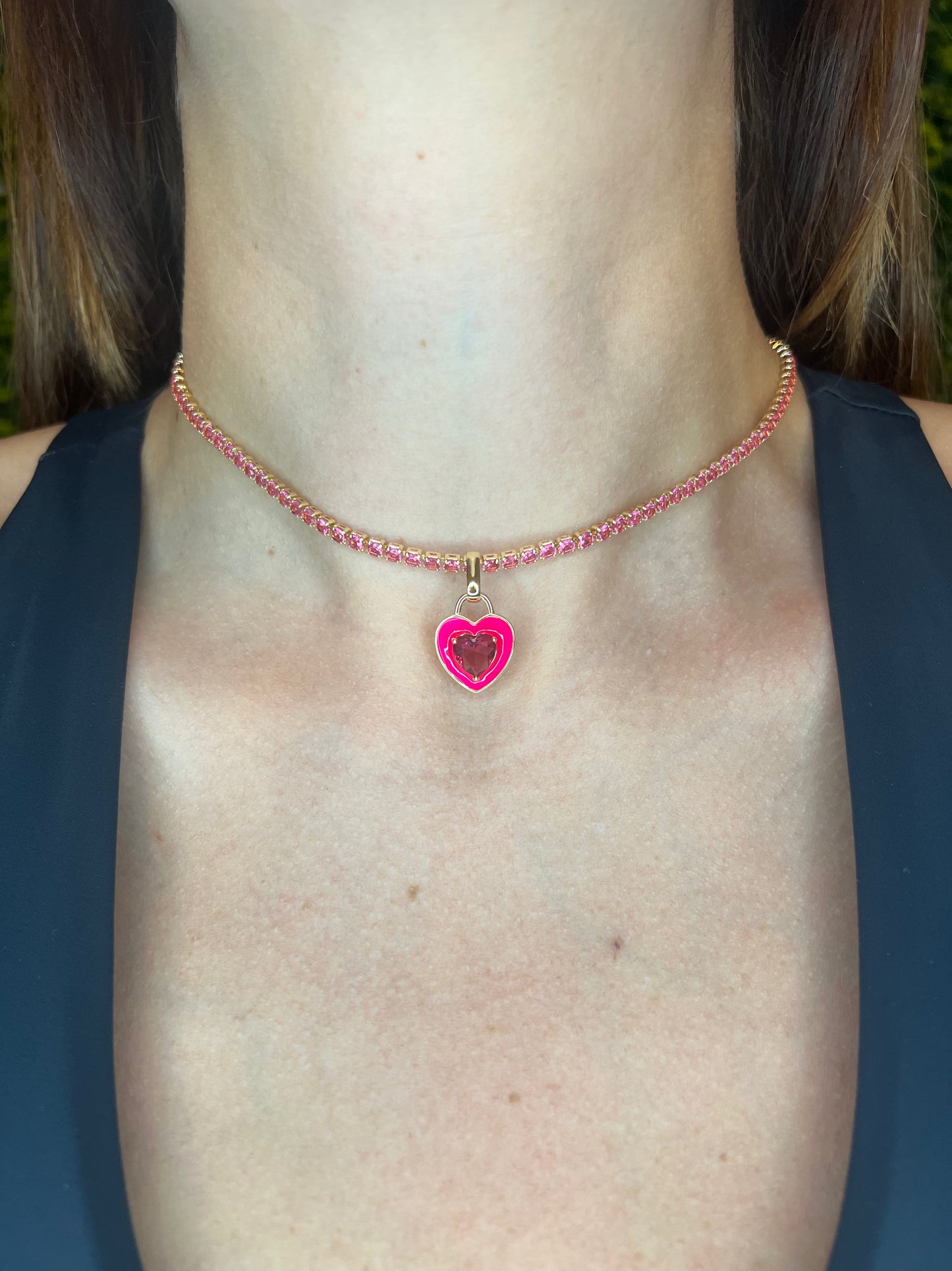 Candy Color Link Chain Set