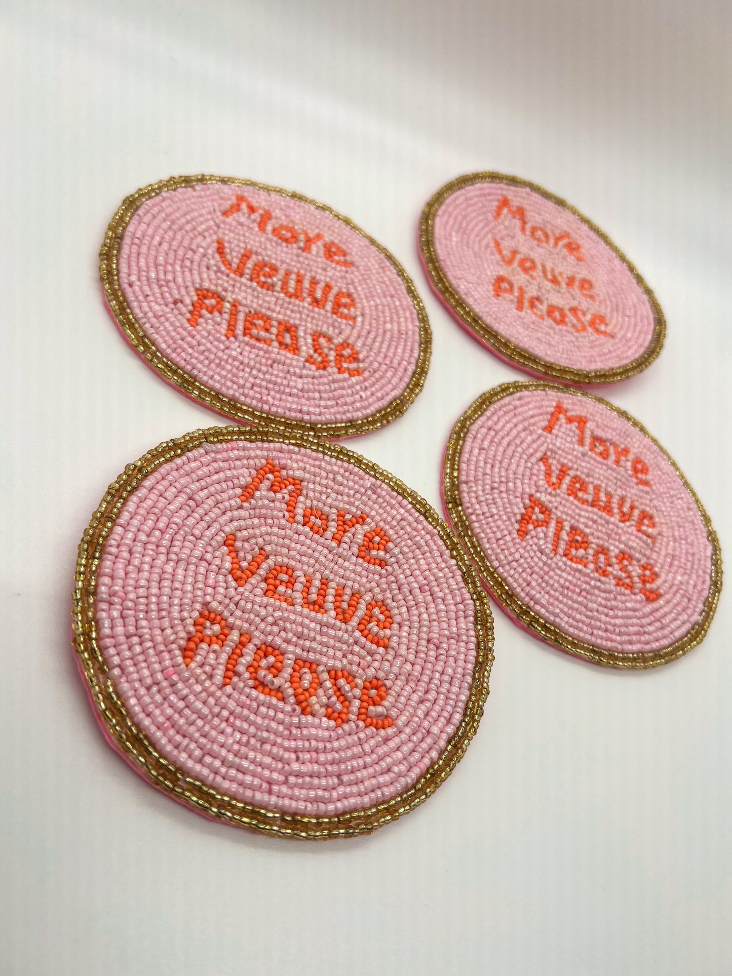 More Veuve Please Coaster