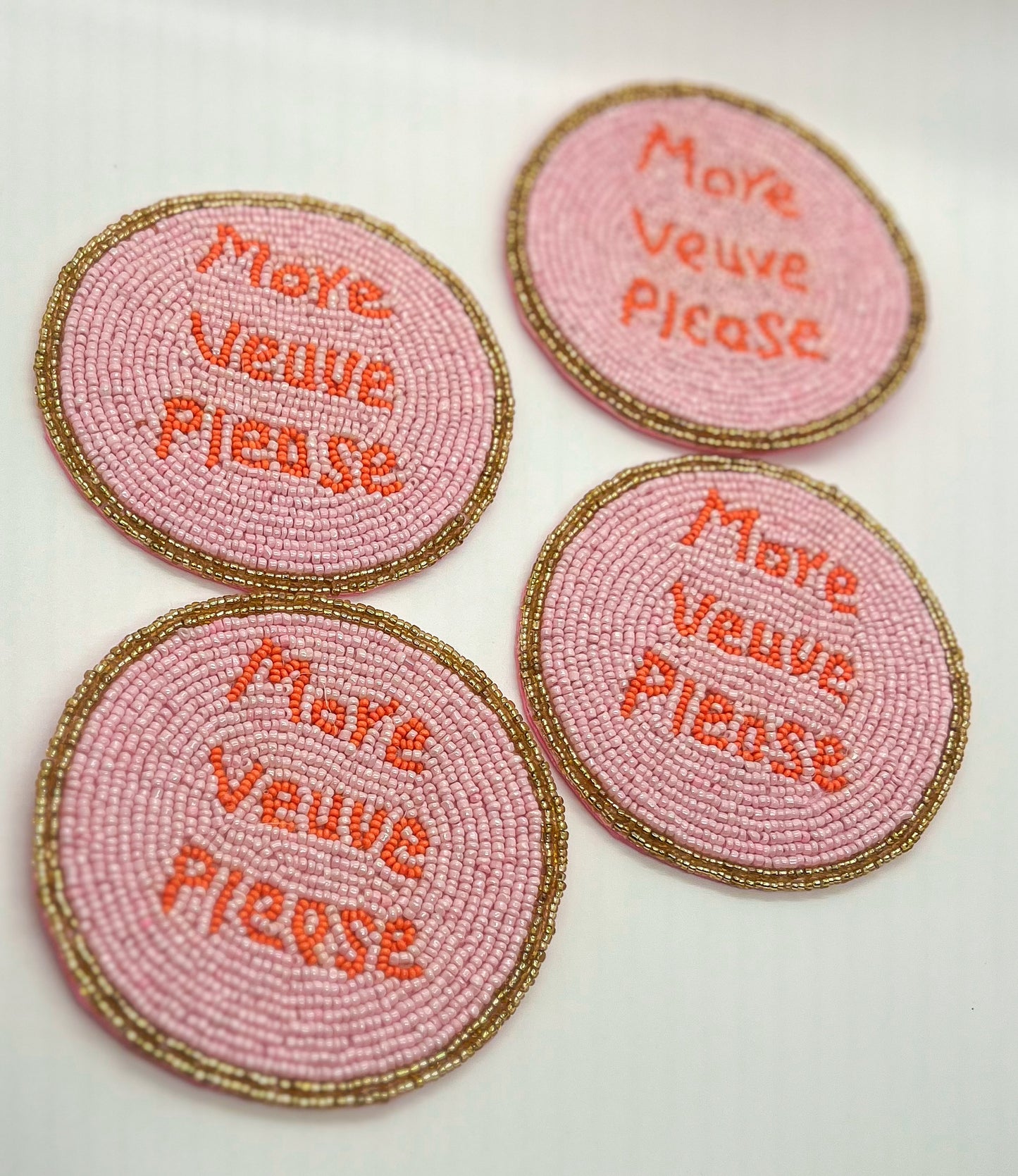 More Veuve Please Coaster