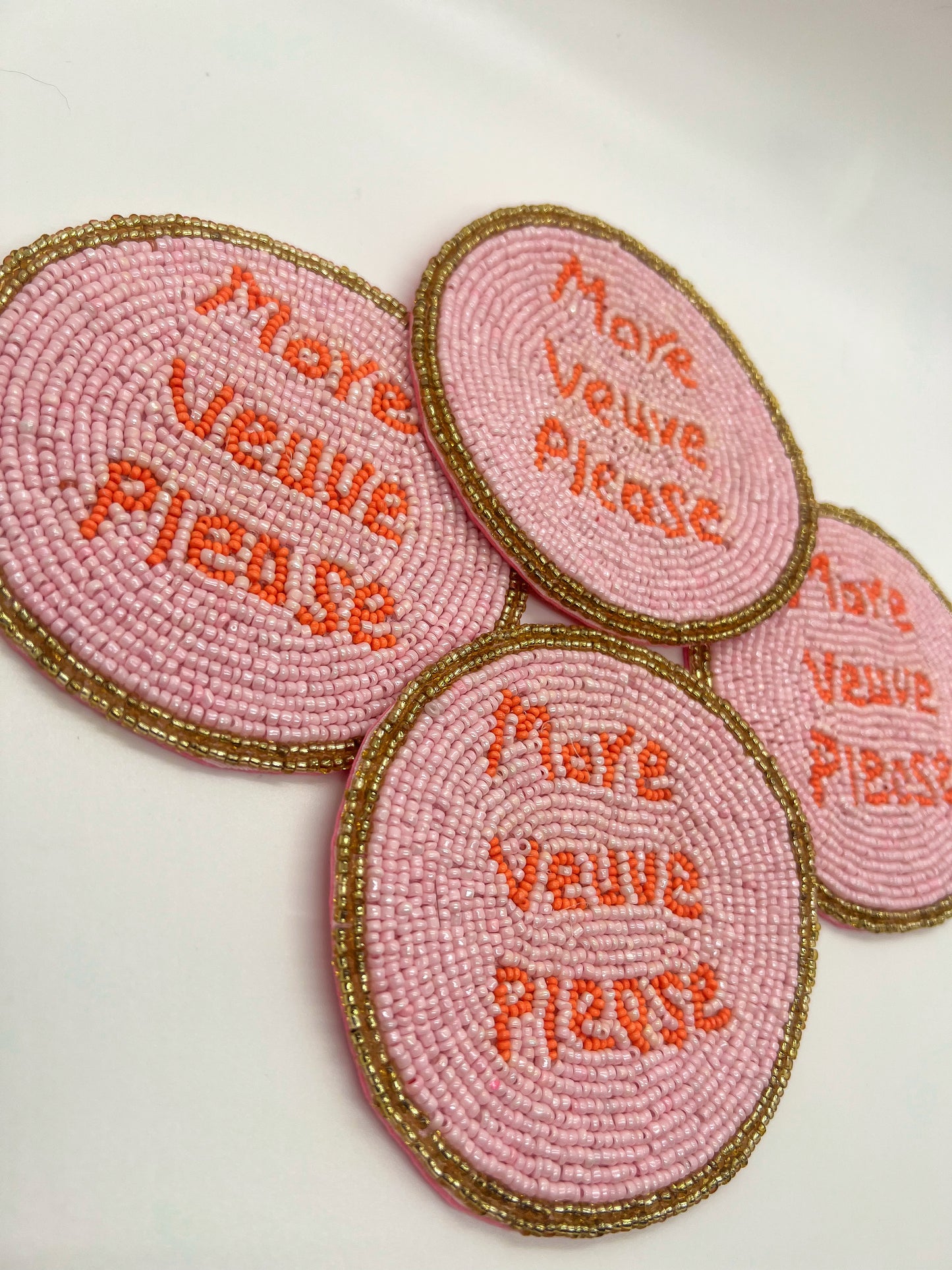 More Veuve Please Coaster