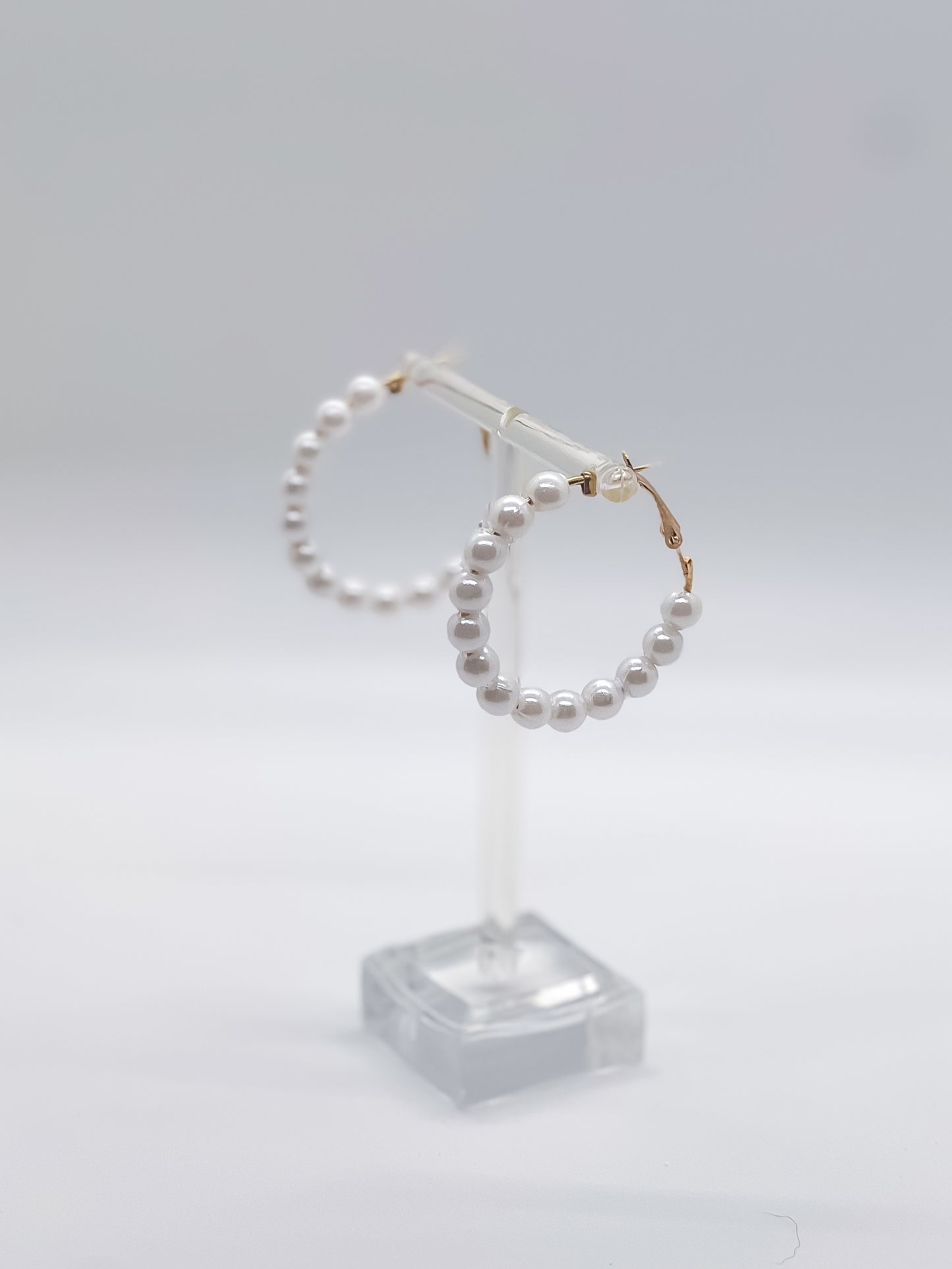 Pearl Hoops