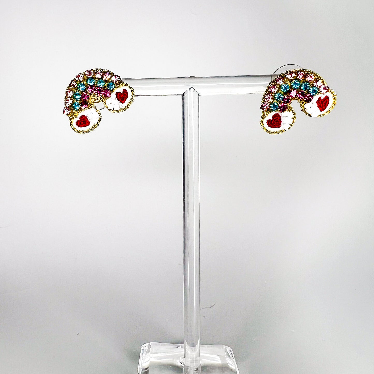 Rainbow Luxe Studs