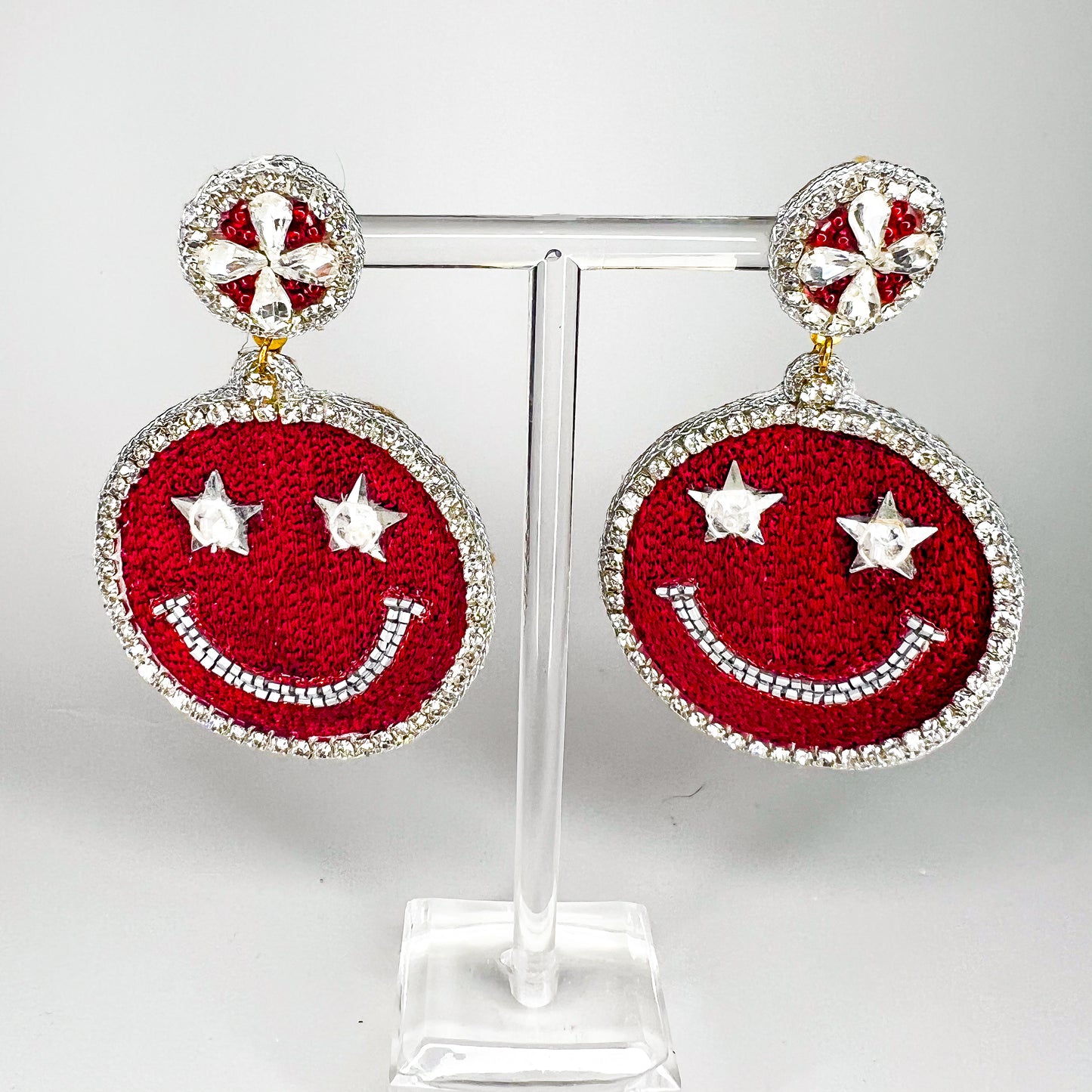 Smiley Luxe Game Day Earrings