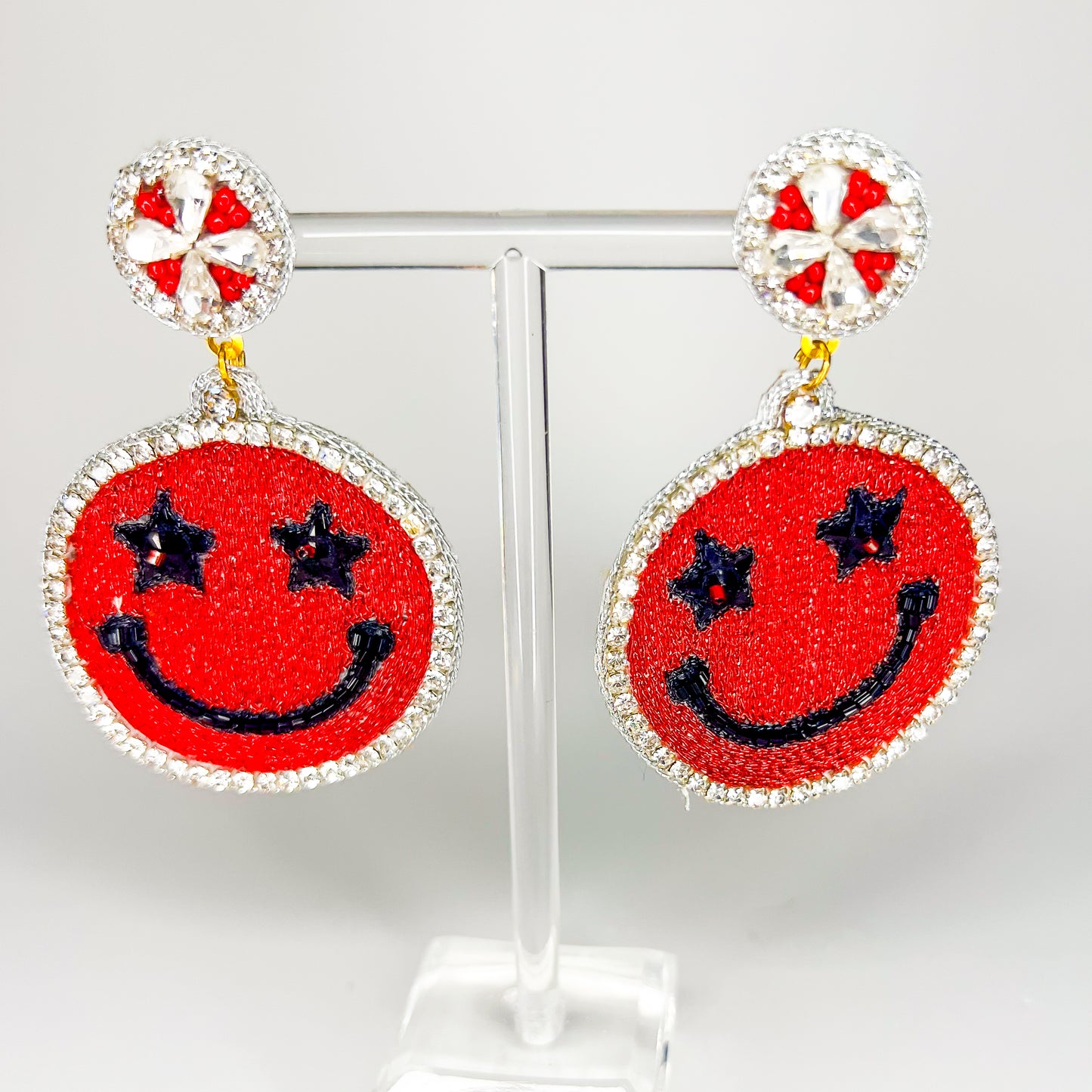 Smiley Luxe Game Day Earrings