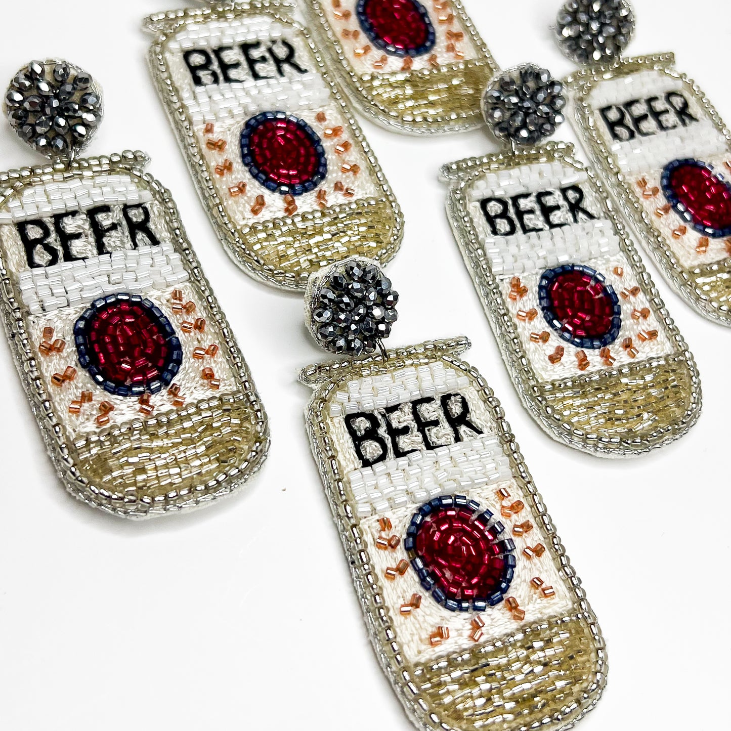 Beer Beaded Earrings