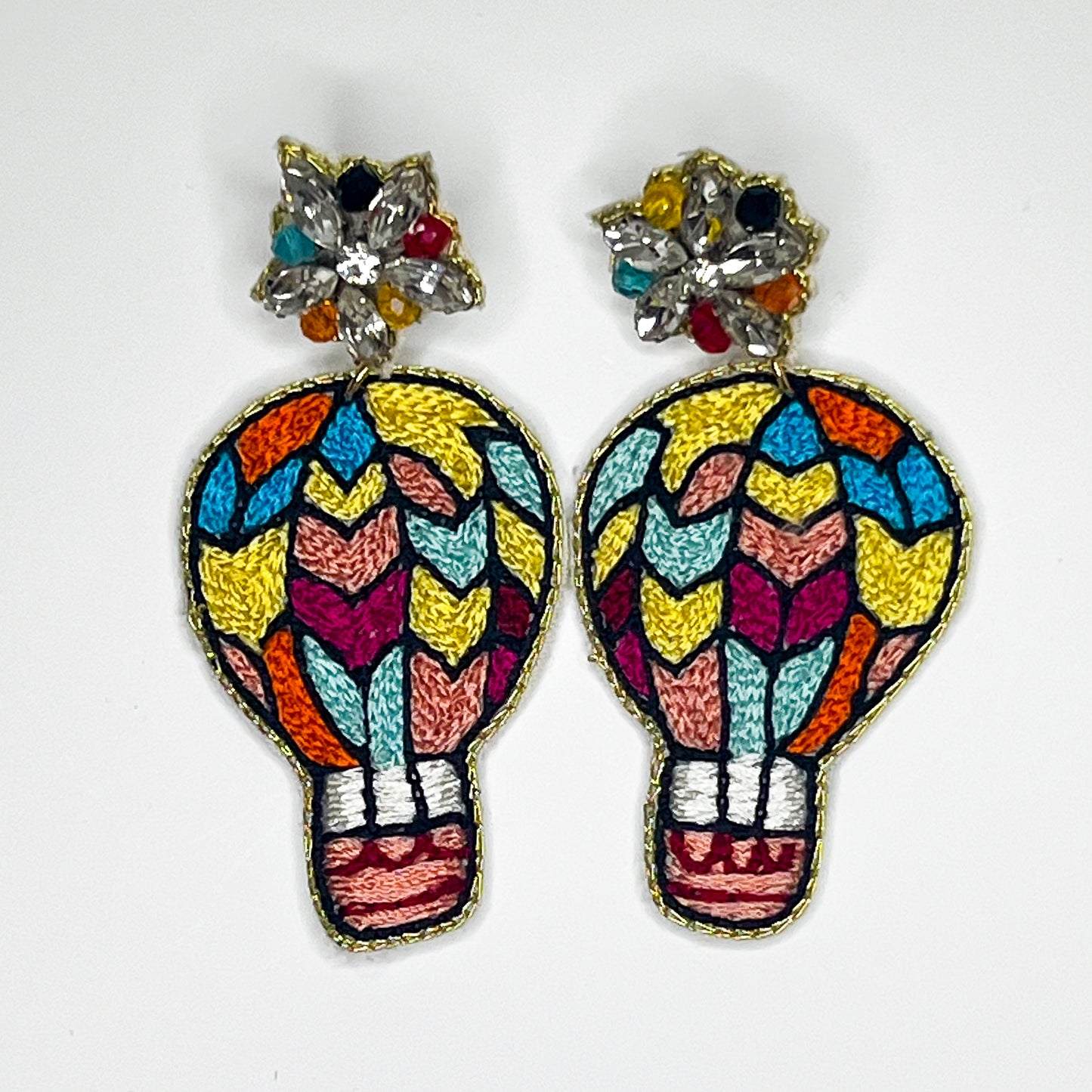 Hot Air balloon Earrings