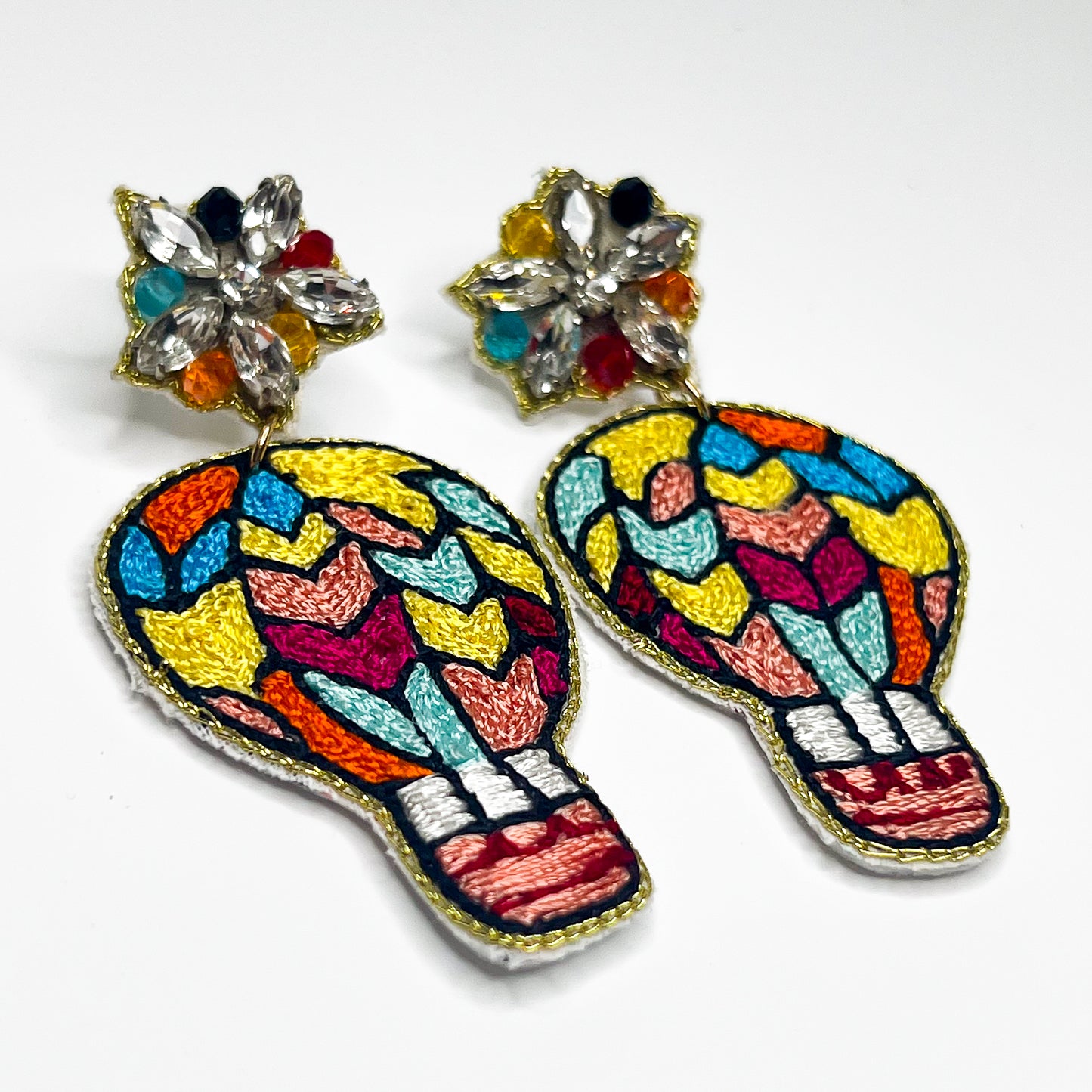 Hot Air balloon Earrings