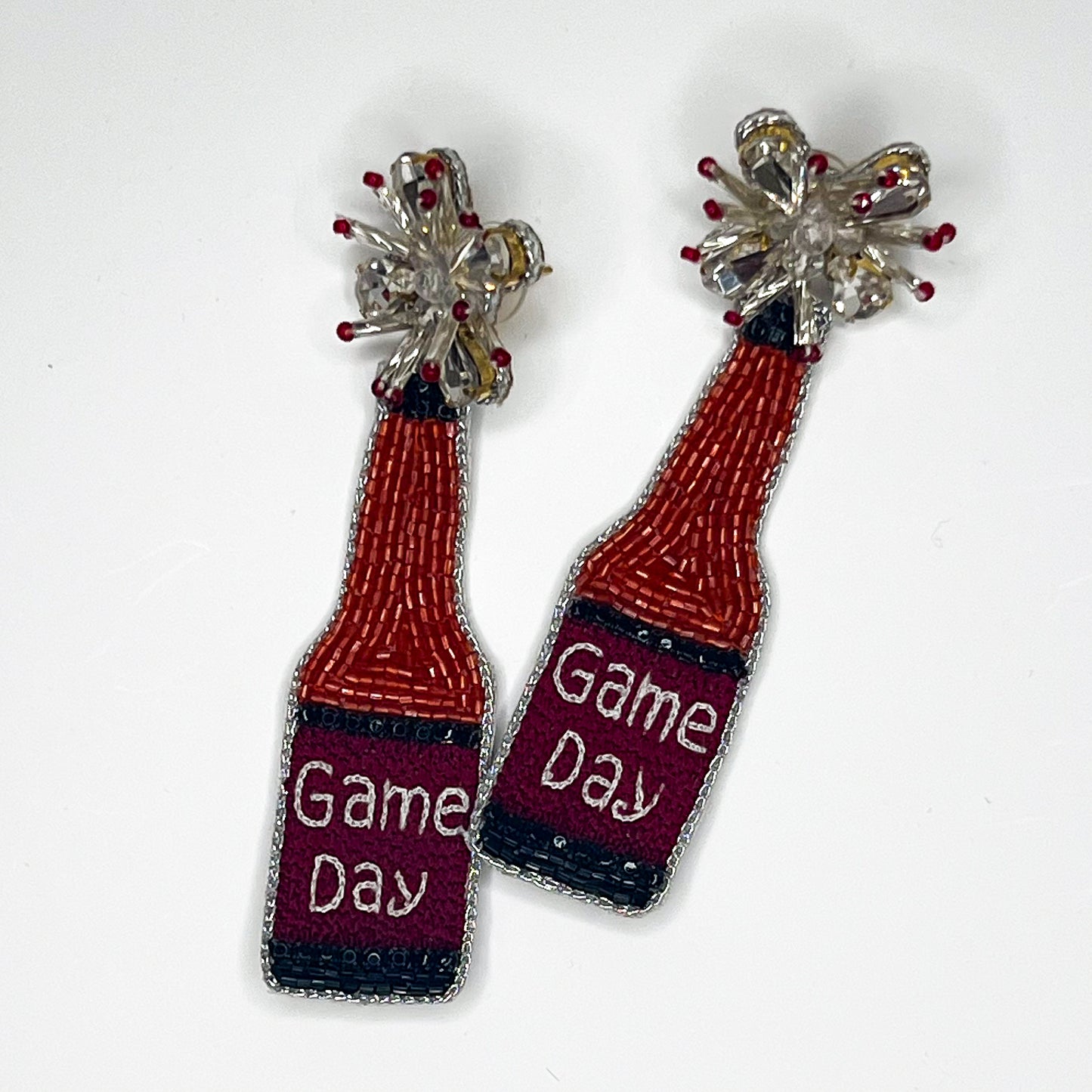 Game Day Luxe Bottle Earrings