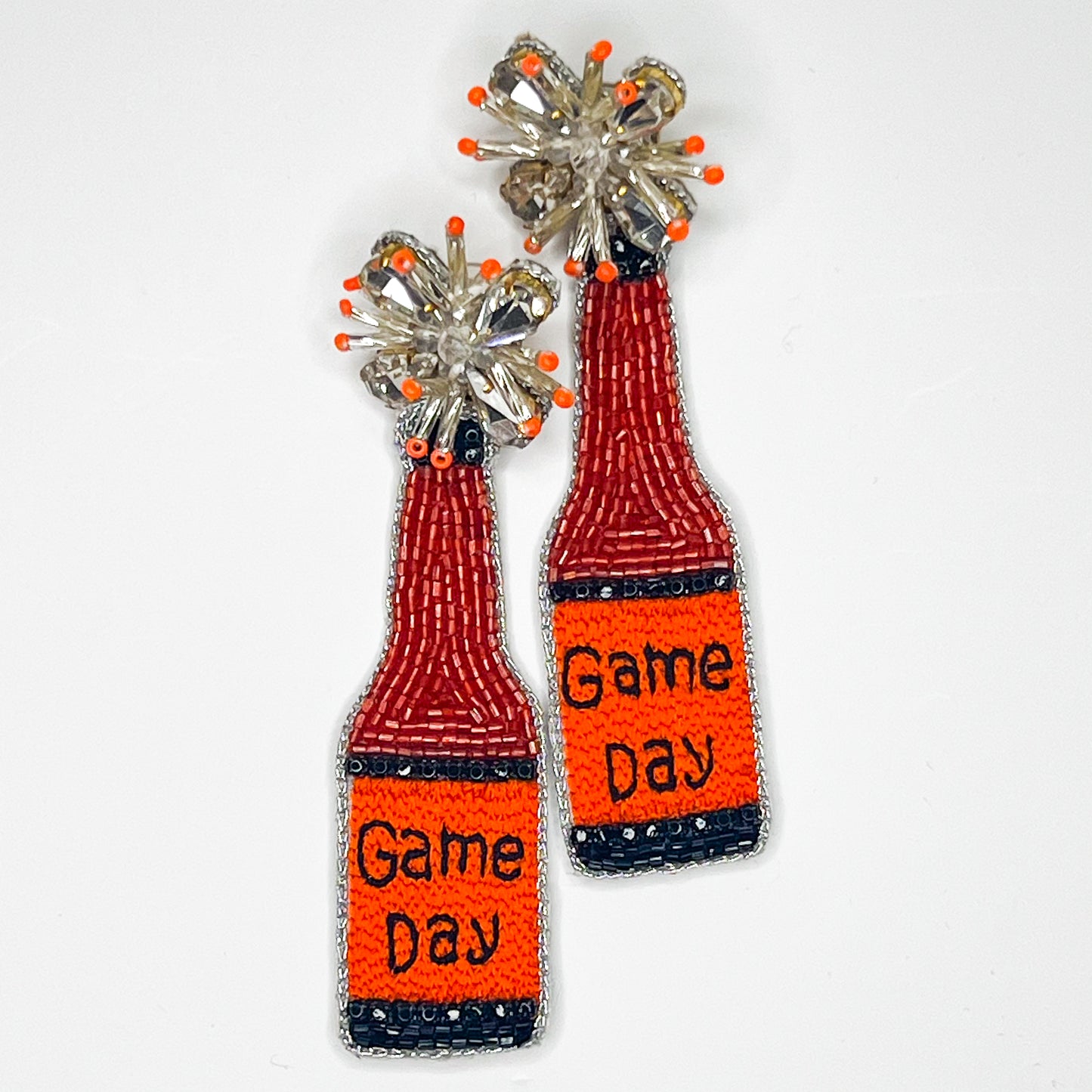 Game Day Luxe Bottle Earrings