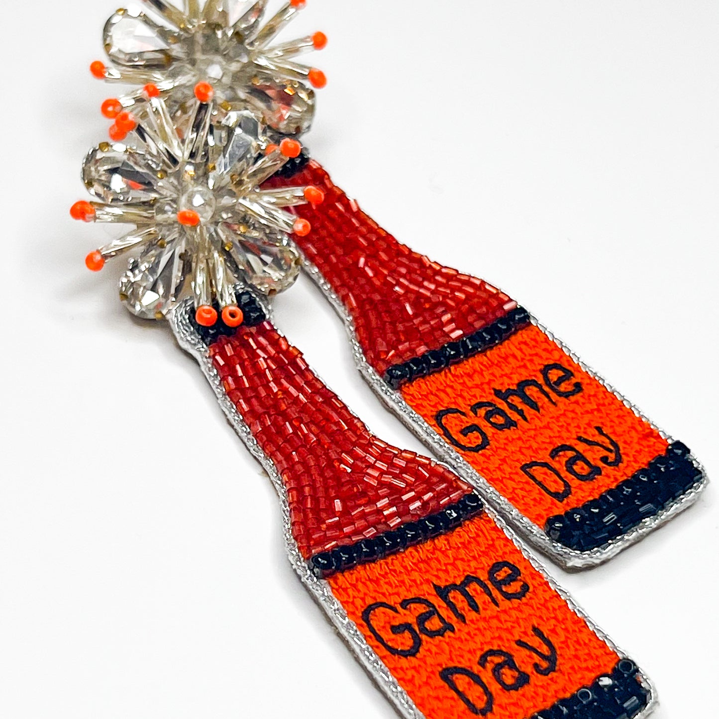 Game Day Luxe Bottle Earrings