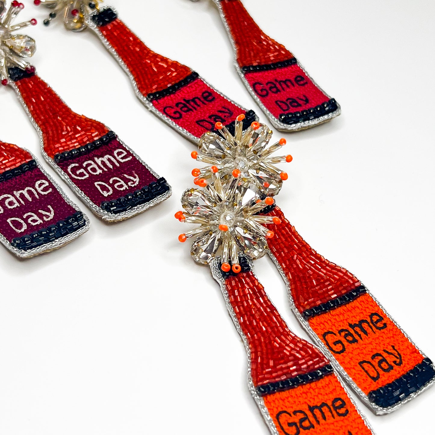 Game Day Luxe Bottle Earrings