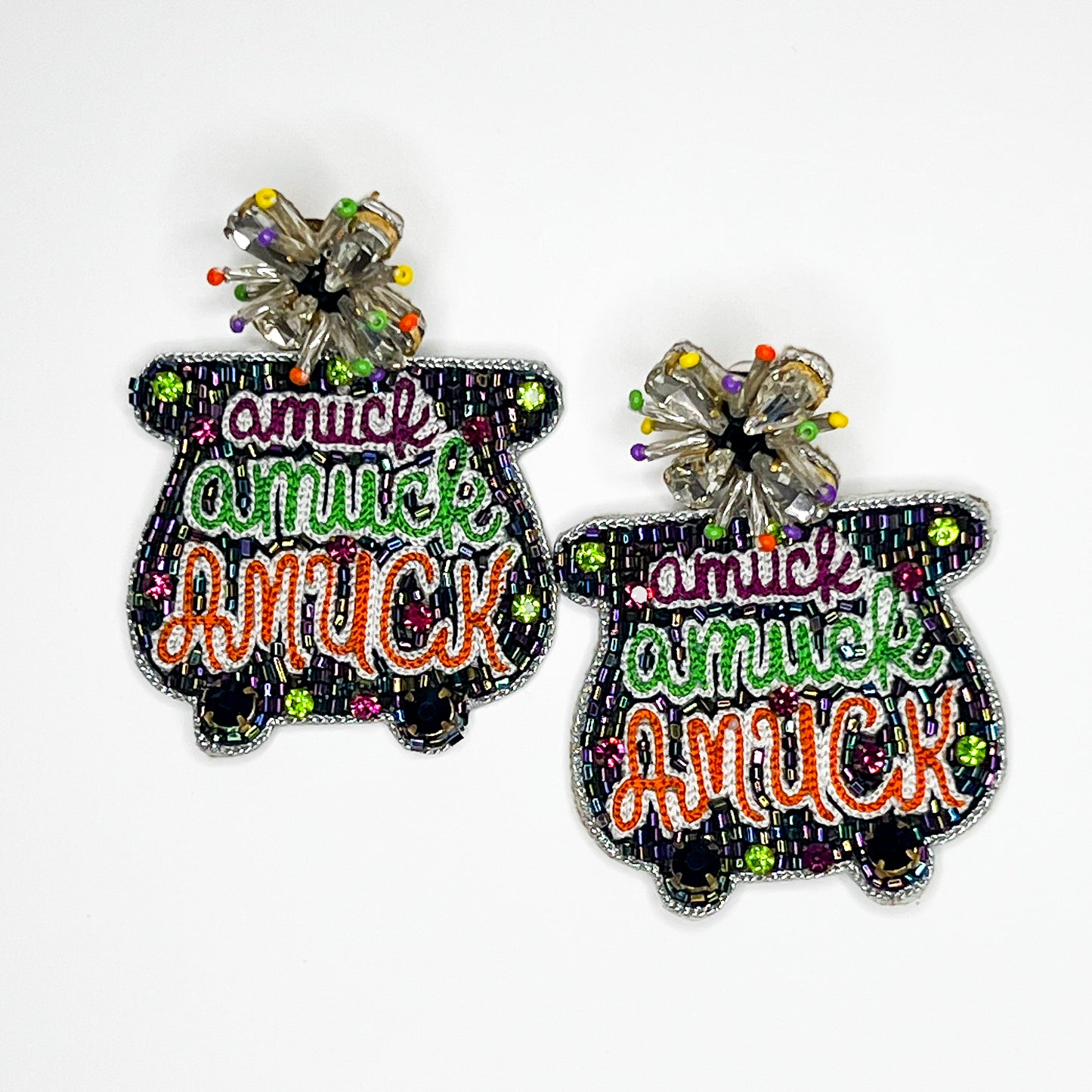 Liv Luxe Amuck Beaded Earrings