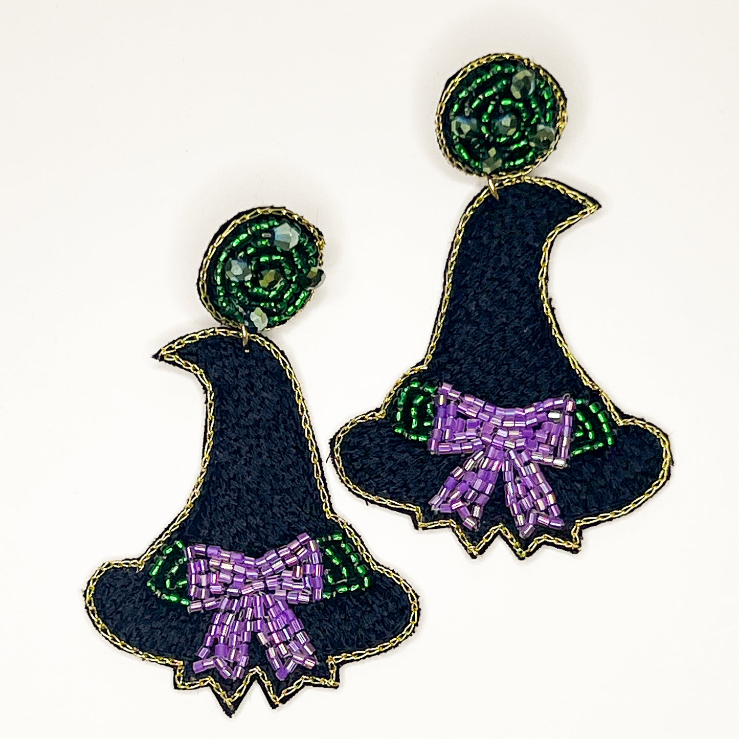 Witch Hat Earrings
