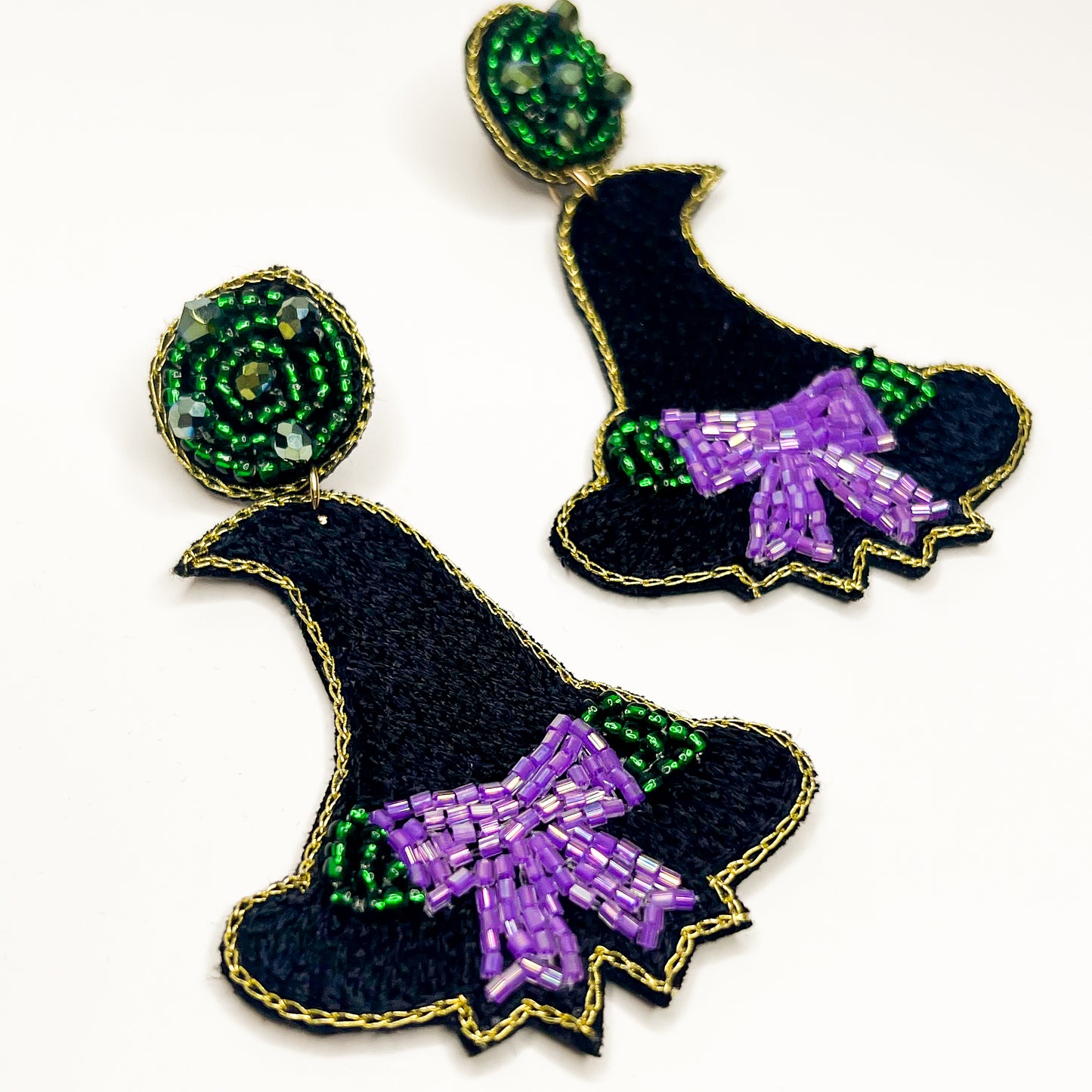 Witch Hat Earrings