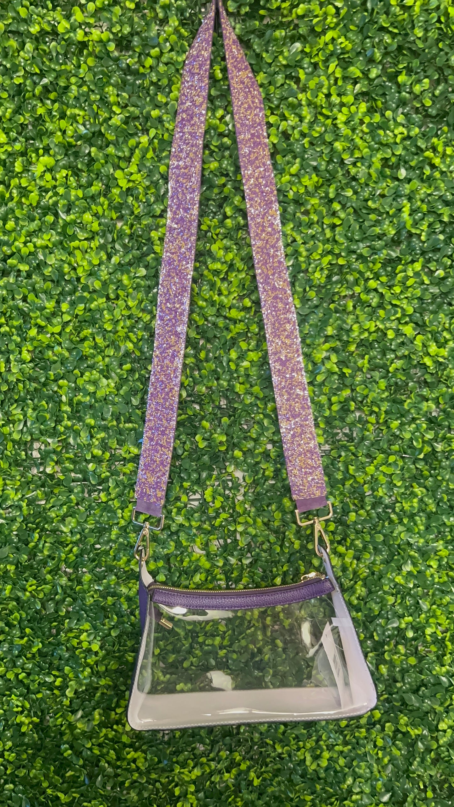 Confetti Game Day Purse Strap