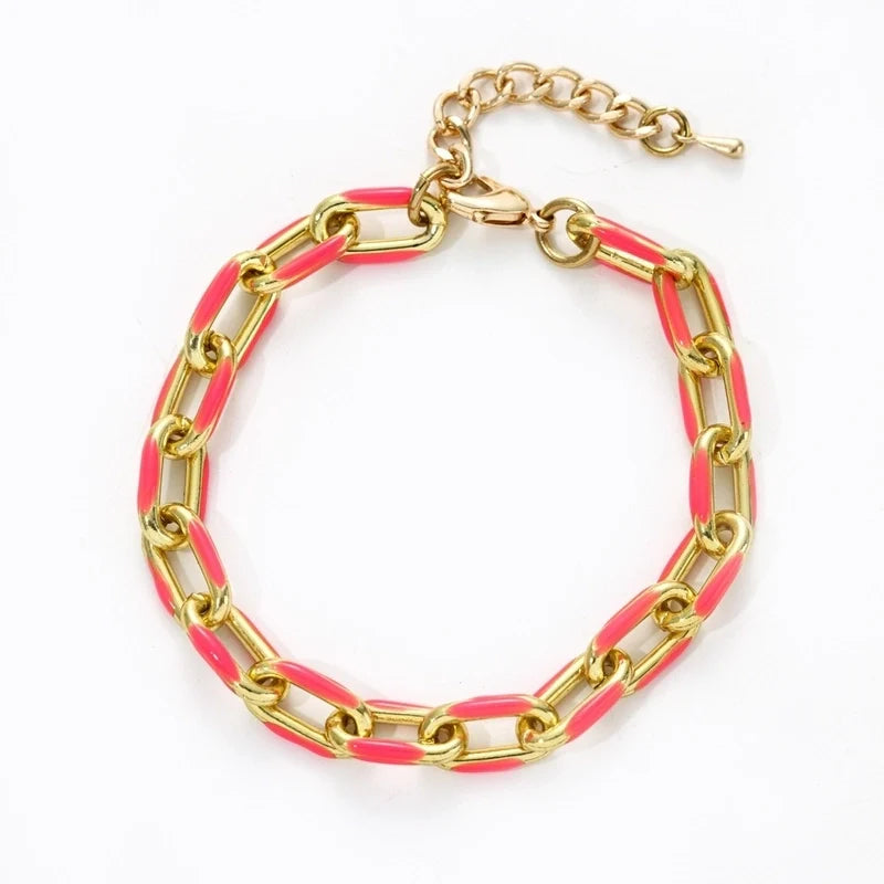 Oval Copper Bracelets