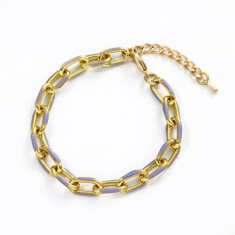 Oval Copper Bracelets