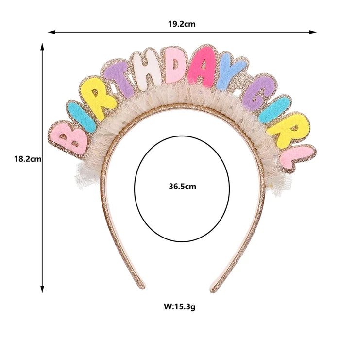 Birthday girl Headband