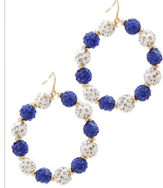 Crystal Ball Earrings