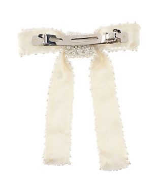 Pearl Ribbon Barrette