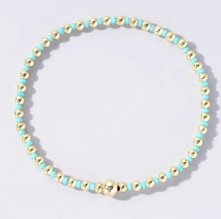 Dainty Stretchy Beaded Bracelets
