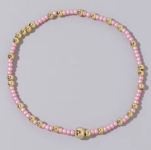 Dainty Stretchy Beaded Bracelets