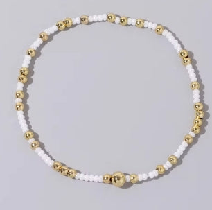 Dainty Stretchy Beaded Bracelets