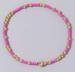 Dainty Stretchy Beaded Bracelets