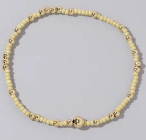 Dainty Stretchy Beaded Bracelets