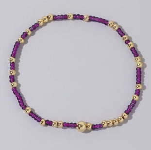 Dainty Stretchy Beaded Bracelets
